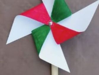 Il 25 girandole tricolore nel Reggiano