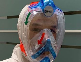 Maschera da snorkeling per comunicare è open source
