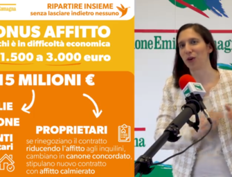 Emilia: 15 milioni per il bonus affitti