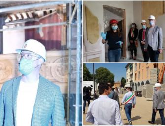 Otto anni fa il sisma, Bonaccini a Reggiolo