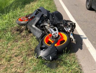 Novellara, grave incidente. Sequestrata una moto, denunciato l’automobilista: proveniva da fuori regione