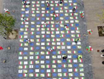 Post sisma, festa della Repubblica nella rinnovata piazza di Reggiolo