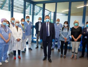 La visita della Regione al Santa Maria Nuova