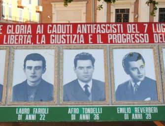 60esimo dei Martiri del 7 luglio. Le celebrazioni dei 5 reggiani caduti