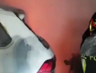 Reggio, incendio doloso brucia 4 auto nel piazzale della concessionaria Citroen