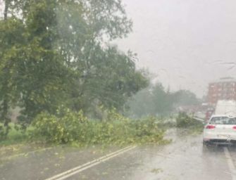 Maltempo, nubifragio fa danni in Emilia