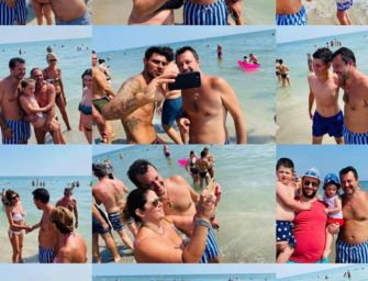 Salvini tra Papeete e festa Lega Romagna