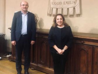 Reggio. Il sindaco Vecchi ha incontrato il nuovo prefetto Rolli