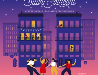 Reggio, ad agosto e a settembre tornano con quattro appuntamenti i “Suoni dai balconi”