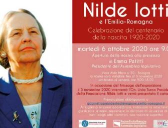 Regione. Nilde Iotti, una mostra per il centenario dalla nascita