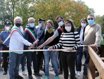 Inaugurata la ciclo-pedonale tra Puianello e Rivalta