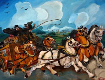 Cinque opere di Antonio Ligabue in mostra al “Festival International du Film”