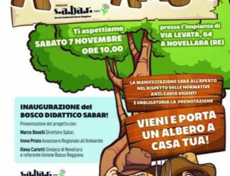 “Alberiamoci”, nasce un parco didattico più green e sostenibile. Solo rinviata l’inaugurazione