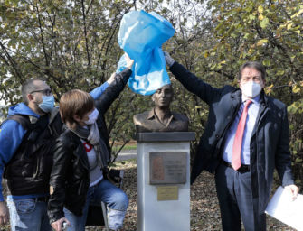 Modena. Torna al Parco Ferrari il busto dedicato a Stanguellini