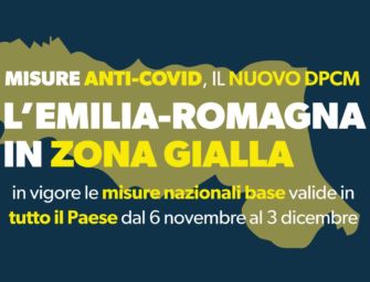 5 nuove regioni arancioni, Emilia resta gialla