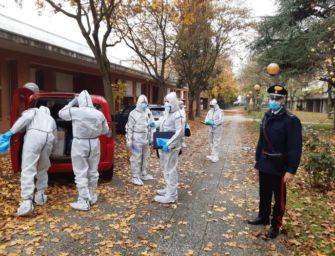 Ispezione dei Nas nella Rsa “Quadrifoglio” di Carpi dopo il focolaio nella struttura