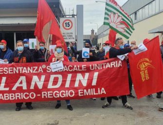 Sciopero metalmeccanici, ferma la stragrande maggioranza delle aziende reggiane