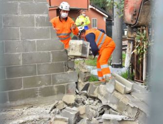 Cgil: soddisfatti per demolizione del muro