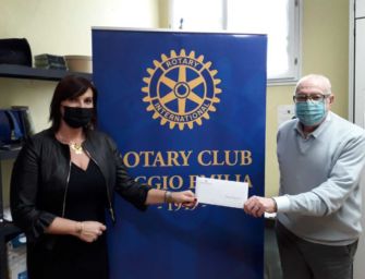 Emergenza Covid, donazione del Rotary club al fondo di mutuo soccorso del Comune di Reggio