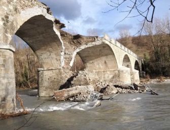 Ponte Samone, primi passi ricostruzione