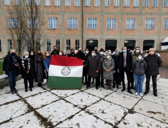 Il 224esimo a Reggio, vessillo donato all’Asl