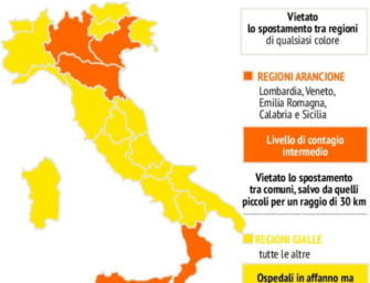 Emilia in zona arancione, cosa si può fare