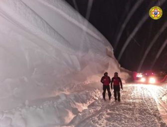 Neve, il manto supera i 2 metri in Appennino
