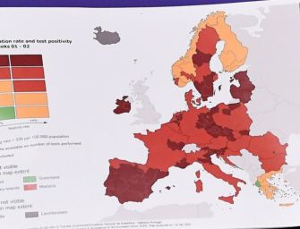 Pandemia, per l’Europa Emilia rosso scuro