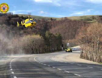Sestola, auto precipita nel burrone: ferite due 24enni e un 26enne