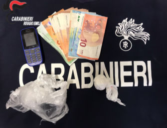 Spacciatore di cocaina “a domicilio” arrestato dai carabinieri a Reggio