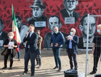 Reggio. De Lucia: murales dei partigiani non si tocca. Infelice uscita del dirigente di Autostrade