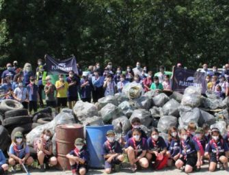 Liberare il Po dalla plastica, grande partecipazione a Guastalla