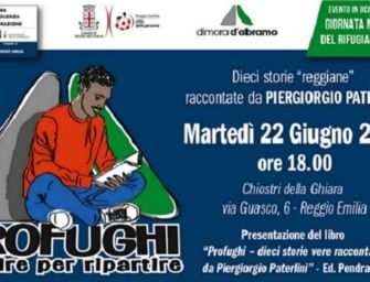 Profughi, dieci storie vere: l’accoglienza a Reggio Emilia nel libro di Piergiorgio Paterlini
