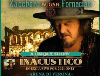 Il 24 e 25 settembre Zucchero all’Arena di Verona con due concerti di “InAcustico”