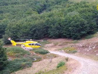 Motociclista cade sul sentiero Cai 507 vicino a Casa Coppi: salvato da Soccorso alpino e 118