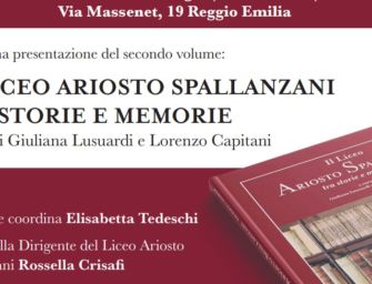 Reggio. “Liceo Ariosto – Spallanzani”, ecco il secondo volume
