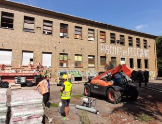 Santa Croce, lo sgombero alle ex Reggiane