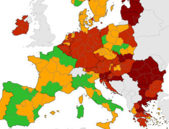 Mappa Ue, anche l’Emilia in zona verde