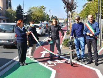 Reggio. Via Emilia all’Angelo, una doppia ciclabile di 2 chilometri