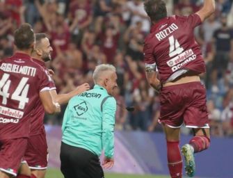 Serie C, la Reggiana vince la quinta di fila e consolida il primato