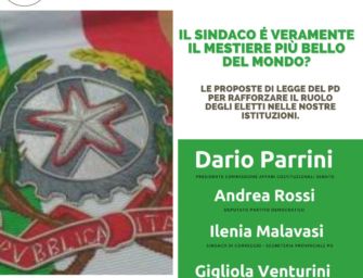 “Il sindaco è veramente il mestiere più bello del mondo?”, iniziativa del Pd a Reggio Emilia