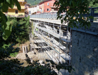 Terminati in anticipo i lavori di ripristino del ponte sul torrente Rossenna a Gombola di Polinago