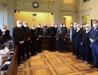 Il sindaco Muzzarelli ha incontrato i parroci modenesi