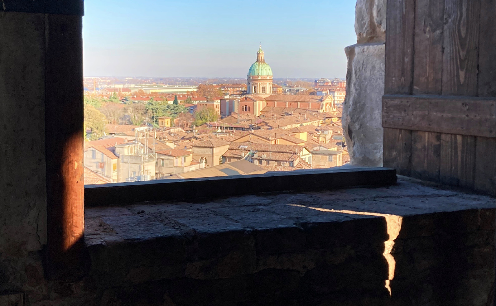 Reggio Emilia vista dalla torre di San Prospero
