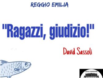 Le Sardine reggiane manifestano per dire no alla candidatura di Berlusconi al Colle