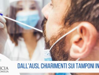 Asl: da lunedì 10 farmacie di Reggio eseguono test di fine quarantena