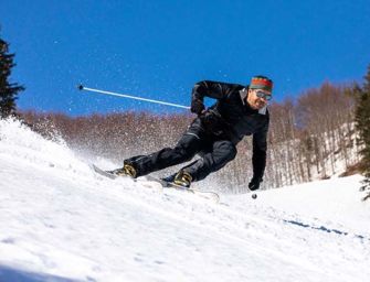 Tomba la Bomba torna a sciare da testimonial dell’Appennino emiliano