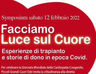 “Facciamo luce sul cuore”, la Giornata mondiale delle cardiopatie congenite in Emilia