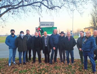 Reggio. L’omaggio di Fratelli d’Italia in via Martiri delle foibe