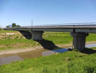 Sabato mattina chiuso il ponte sul Crostolo tra Guastalla e Gualtieri